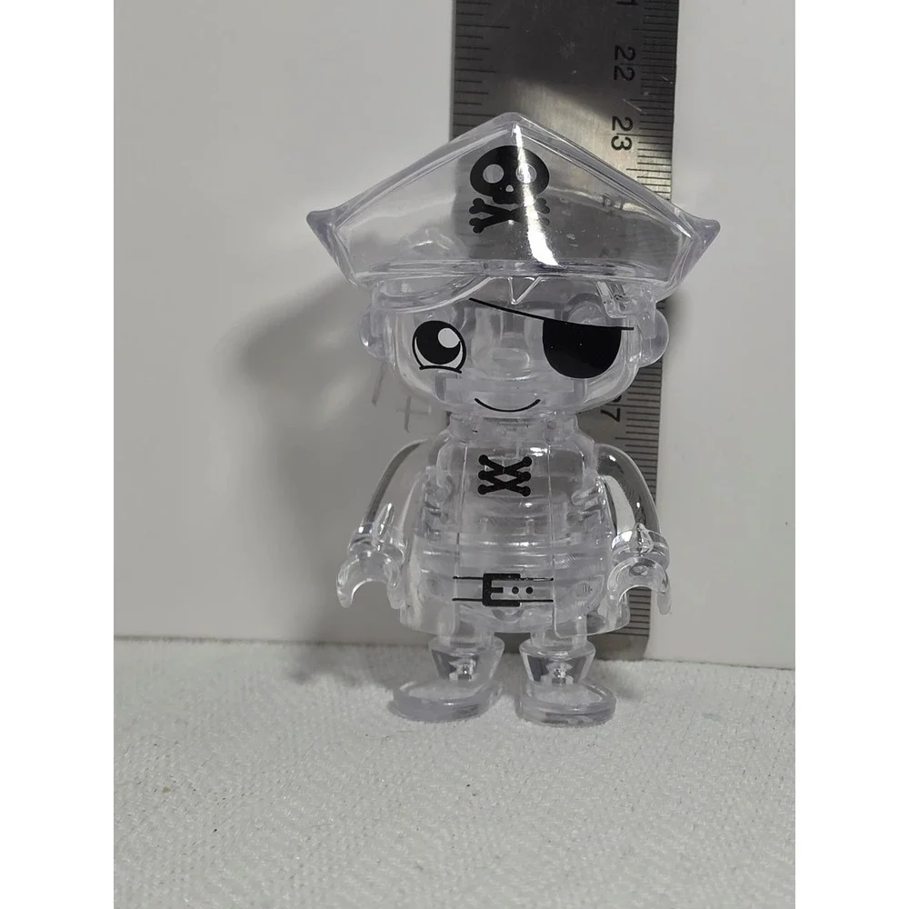 Rare‎ Bonkers Toys Ryan's World Invisible Clear Invisi-Ryan pirate figure.